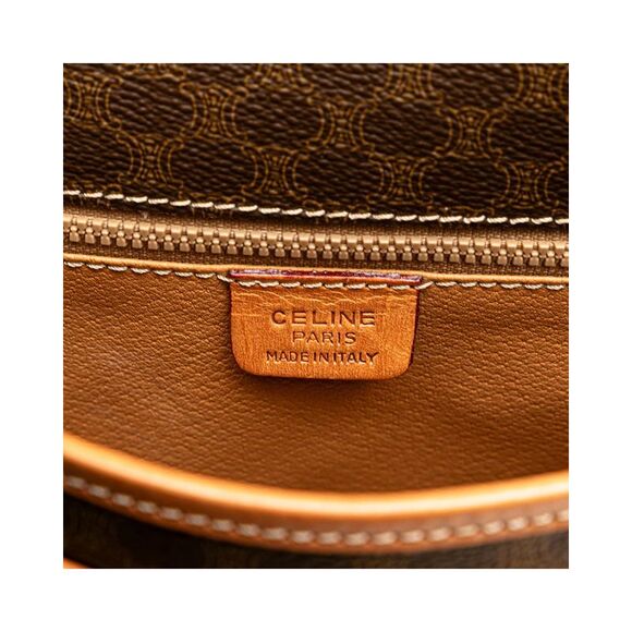 Pre Loved Celine Vintage PVC Leather Crossbody Bag - Picture 5 of 8